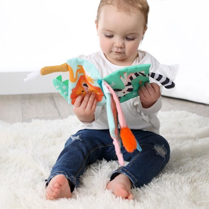 Sensory Fabric Book with Animal Tails
