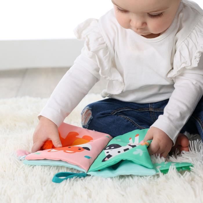 Sensory Fabric Book with Animal Tails