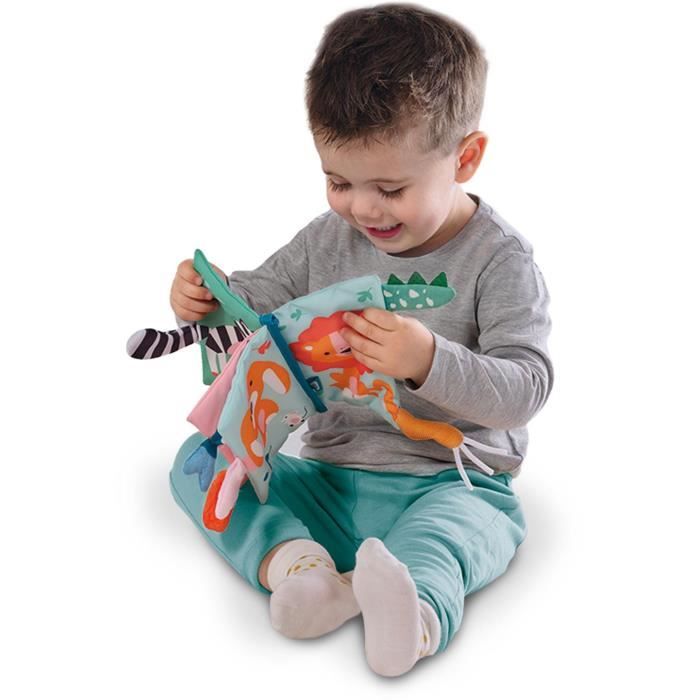 Sensory Fabric Book with Animal Tails