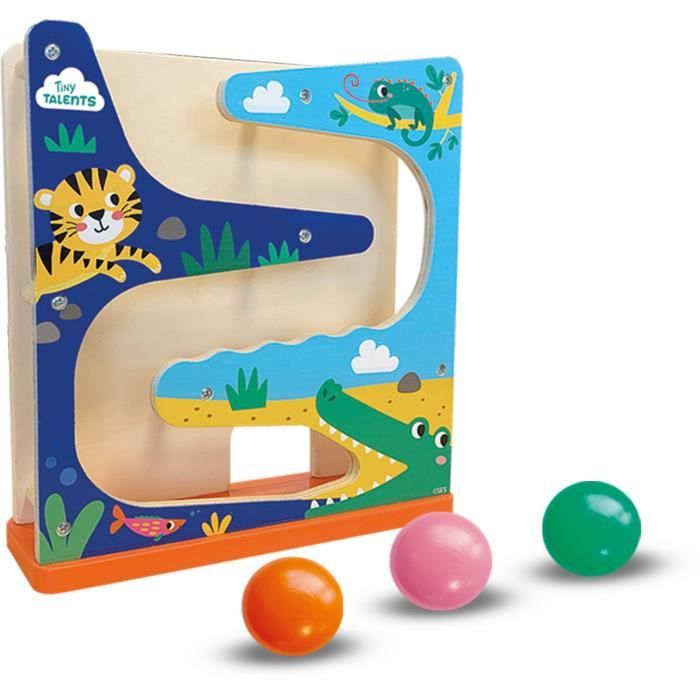 Wooden ball circuit - Crocodile - SES CREATIVE