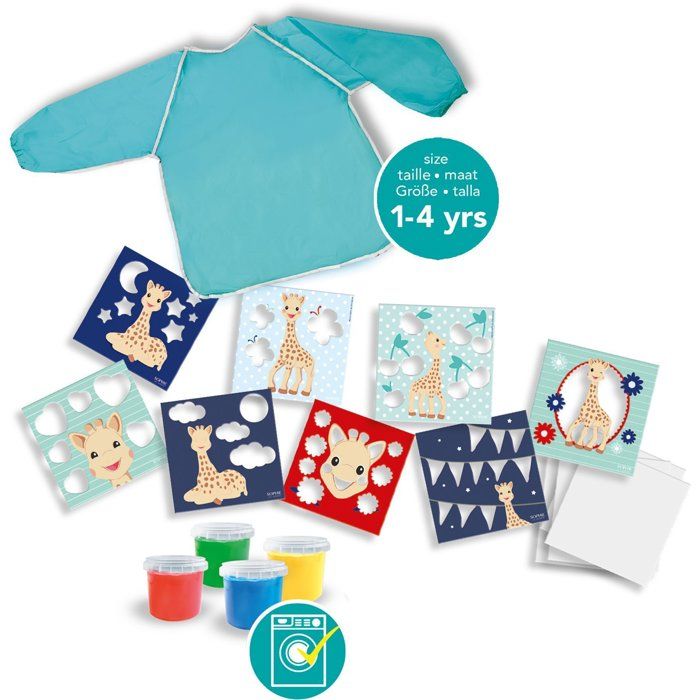 SOPHIE LA GIRAFE Finger painting kit