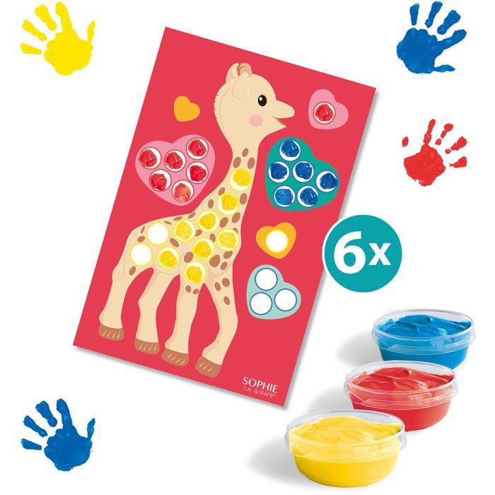 SES CREATIVE - Sophie the Giraffe - Coloring and Painting