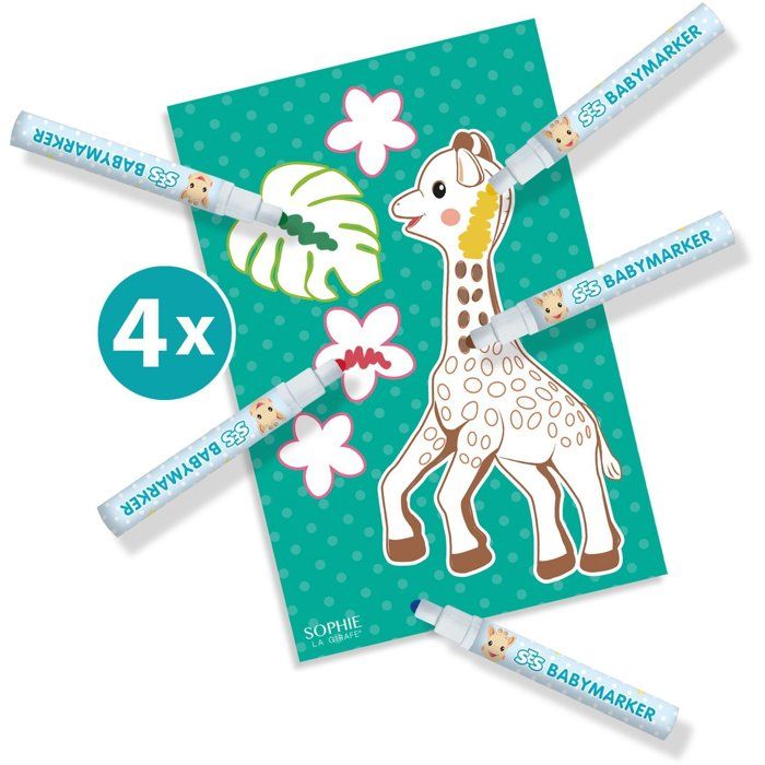 SES CREATIVE - Sophie the Giraffe - Coloring and Painting