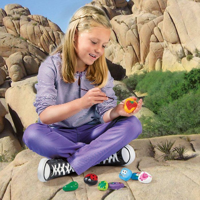 SES CREATIVE Stone painting