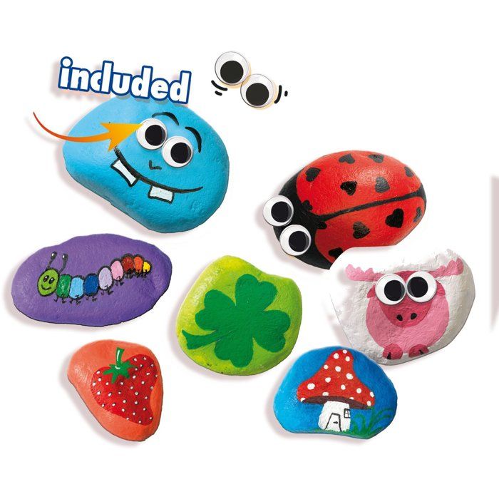 SES CREATIVE Stone painting