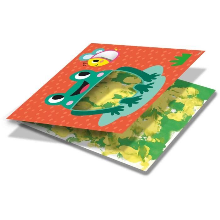 Eco Finger Paint Cards - SES CREATIVE - Express yourself with finger paint and sheets of paper.