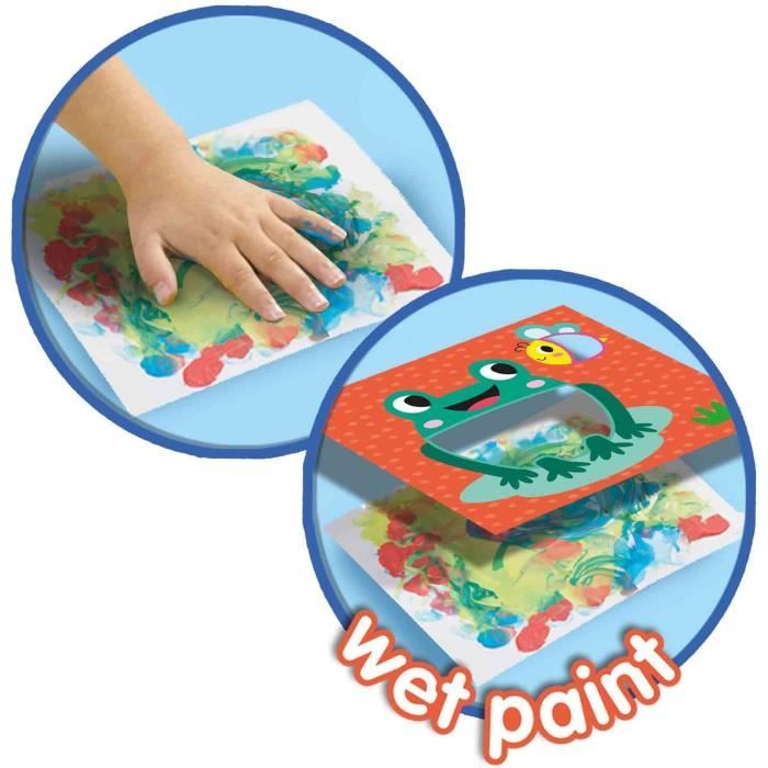 Eco Finger Paint Cards - SES CREATIVE - Express yourself with finger paint and sheets of paper.