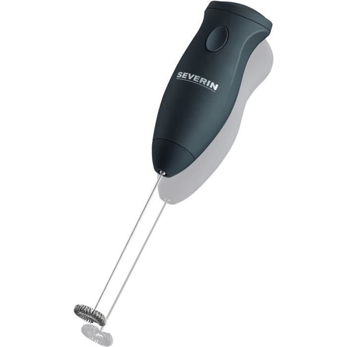 Severin sm3590 compact and handy milk emulsion, smooth milk foam, batteries included, 11,500 rpm, pulse touch
