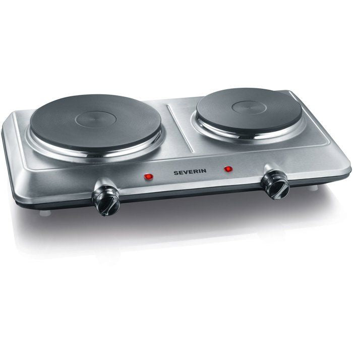 Severin DK1014 posable cast iron hob - stainless steel