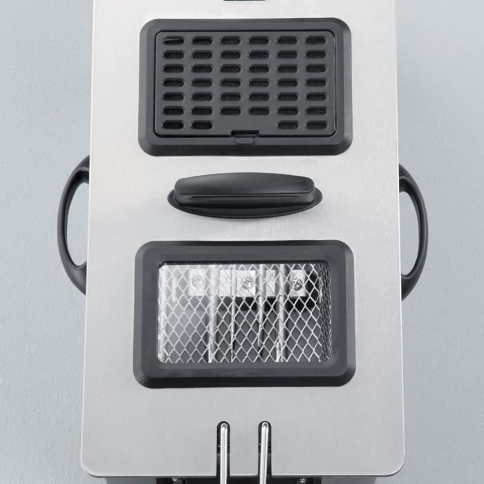 Severin FR2431 Frying - capacity 3 L - Removable tank - Control porthole - Garanty without splash - Adjustable thermostat