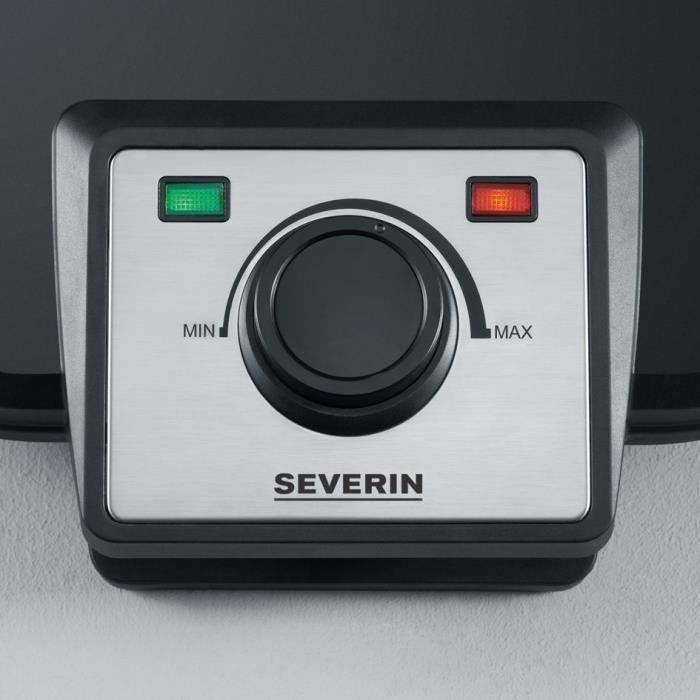 SEVERIN WA2106 Electric Waffle Maker - Black