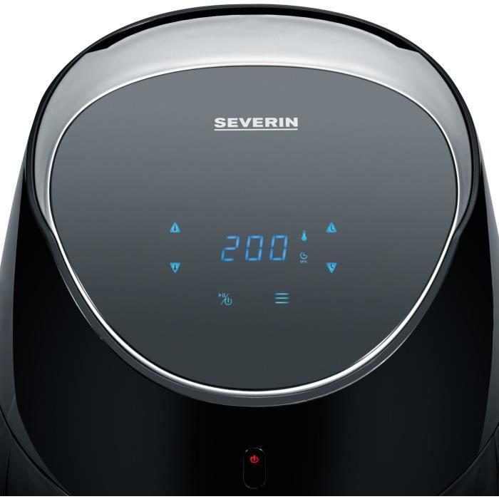 SEVERIN FR2445 XXL hot air multi-cooker: 5L - Oil-free fryer - 8 programs - adjustable thermostat - LED display - black / i