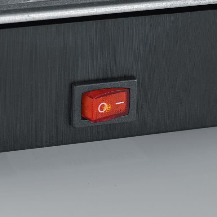 SEVERIN Raclette Grill 4 people compact, easy to store, ideal for small households, cooking surface 21 x 21cm, RG 2370
