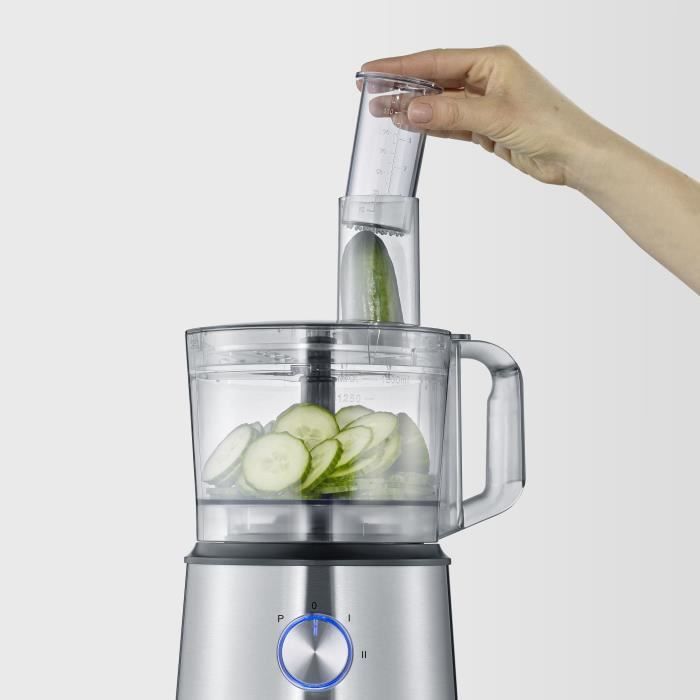 Severin km3892 Multifunction robot - 1200 W - stainless steel and black - 1.5 l blender - 2 speeds + pulse