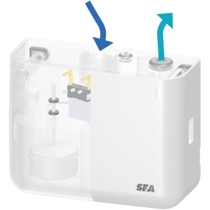 Condensate lifting pump - SFA - Sanicondens Clim Deco - 23 dBA
