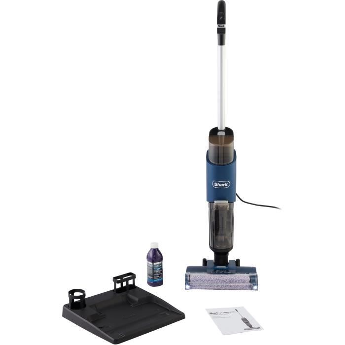 NEW SHARK HydroVac WD100EU - Corded hard floor cleaner - Antimicrobial rotating brush - Vacuums and cleans