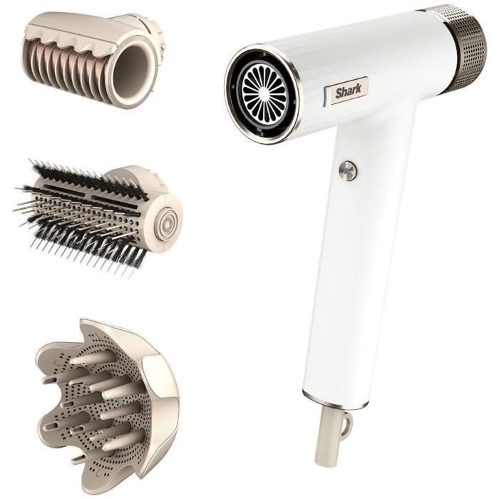 Hairdryer - SHARK HD334EU - SpeedStyle - Curler & RapidGloss - For straight and wavy hair - Fast drying