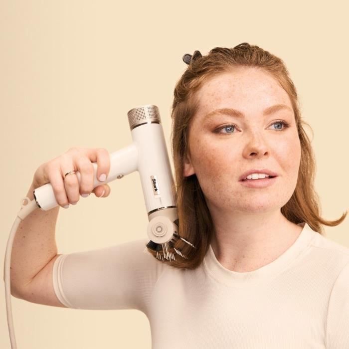 Hairdryer - SHARK HD334EU - SpeedStyle - Curler & RapidGloss - For straight and wavy hair - Fast drying