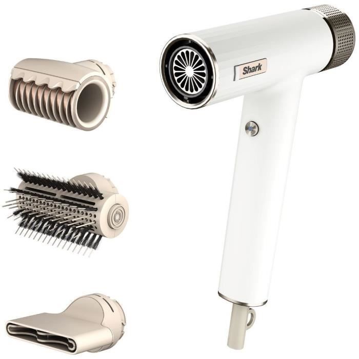 Hairdryer - SHARK - SpeedStyle HD333EU - Curler & RapidGloss - For straight and wavy hair - Fast drying