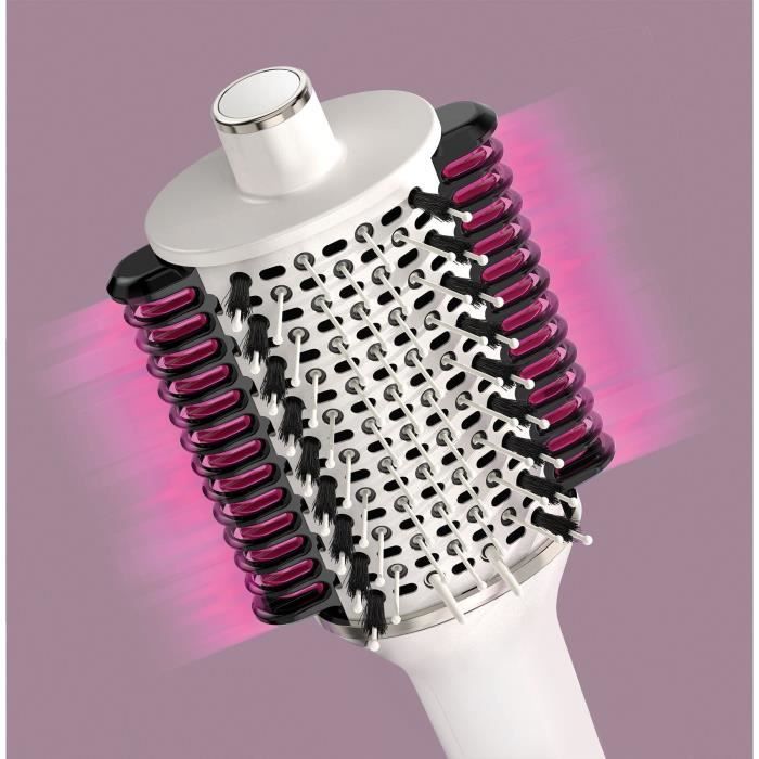 Heated Brush and Comb - SHARK HD202EU - SmoothStyle - Wet and Dry Modes - Hot Air Brush