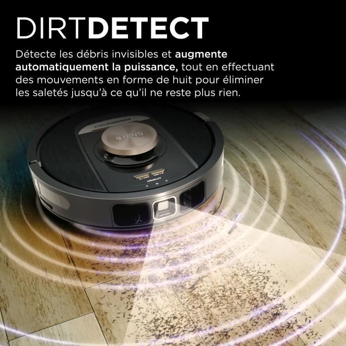 Shark PowerDetect RV2820VEEU - Self-emptying robot vacuum cleaner with 3D navigation and LiDAR