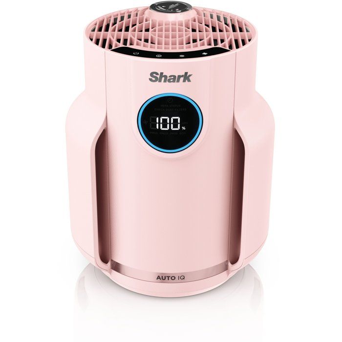 Purificateur d'air - SHARK - NeverChange  Mini - Ultra silencieux - 23m2 - Rose