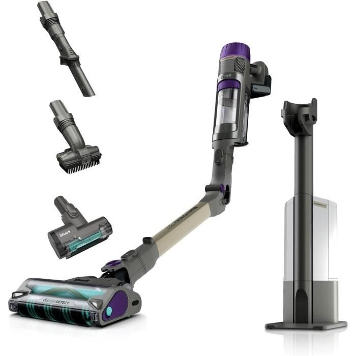 Shark Power Detect IP3251EUT Stick Vacuum Cleaner - Self-emptying base - 2L - 70 min battery life