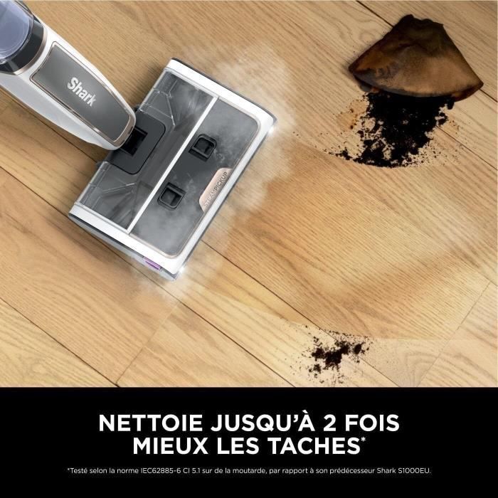 Shark SteamPickUp SD200EU - 3-in-1 Hard Floor Steam Mop - Separates Wet and Dry Debris