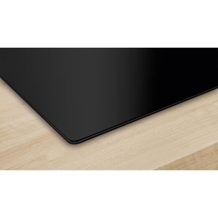 Induction hob - BOSCH Series 2 - 3 burners - 52.2 x 59.2 x 5.1 cm - PUC611AA5E - Black