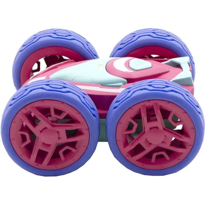 Remote Control Car - EXOST - 360 Mini Flip Amazone 1:34 - 8 km/h - 10 cm - pink - from 5 years old