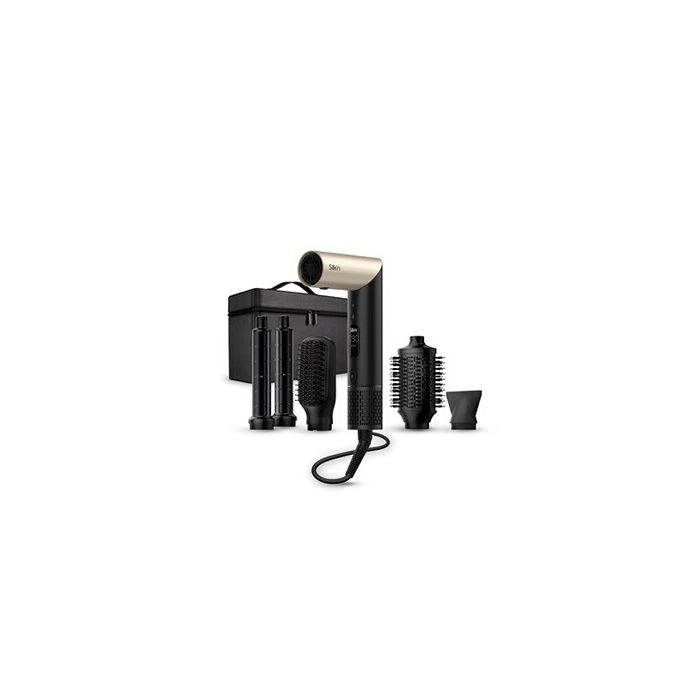 Hairdryer - Silk'n - Silky Air Flex - Black-Gold - 110,000 rpm - 5 accessories