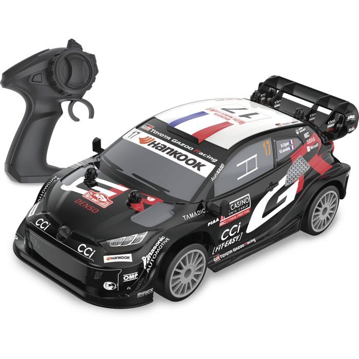 Remote-Controlled Drift Car - SILVERLIT - 4Speed Toyota Drift 1:14 - 2 Sets of Tires - 2.4 GHz - Battery Included