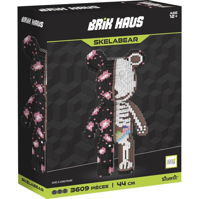 Decorative Building Set - SILVERLIT - Brik Haus Bear XXL - Over 3,600 pieces - Modern Decorative Object