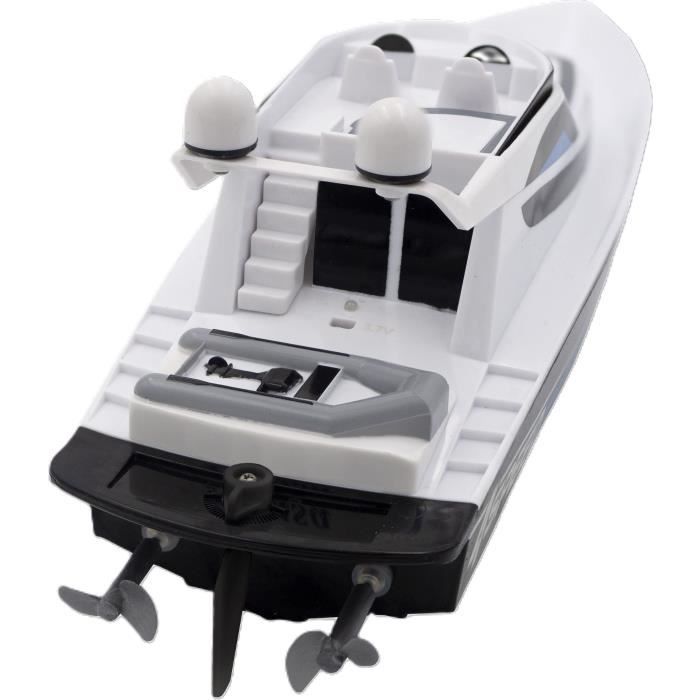 Remote Control Boat - SILVERLIT - 4SPEED - Speed Boat - 8 km/h - 34 cm - white and black - from 8 years old