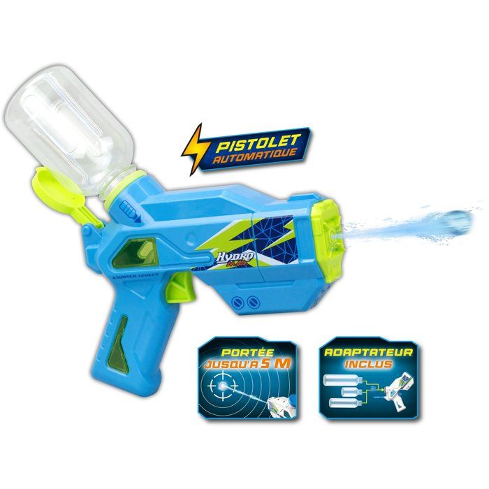 Electronic water gun - SILVERLIT - HYDRO MAD MINI BLASTER ASST - From 8 years old