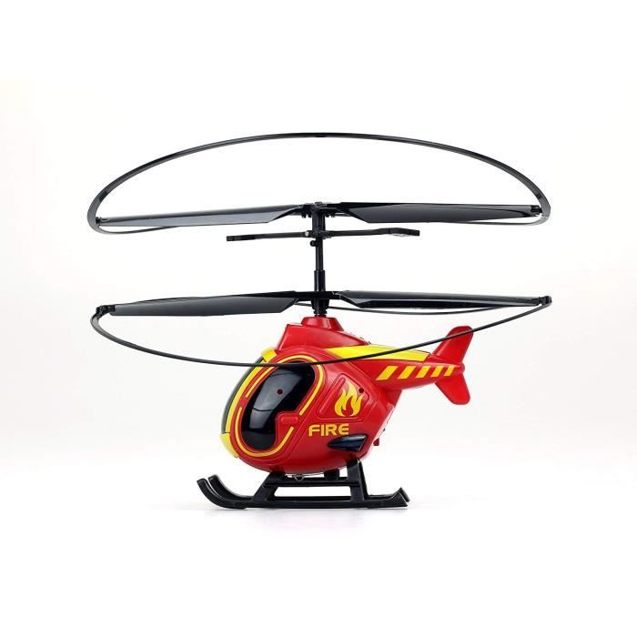 TOOKO - Red Fireman remote control helicopter - 4 years old