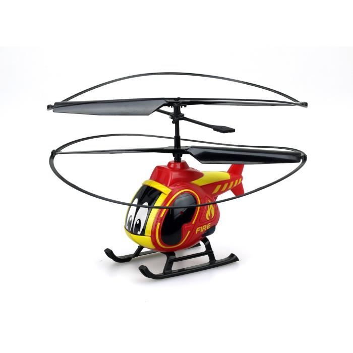 TOOKO - Red Fireman remote control helicopter - 4 years old
