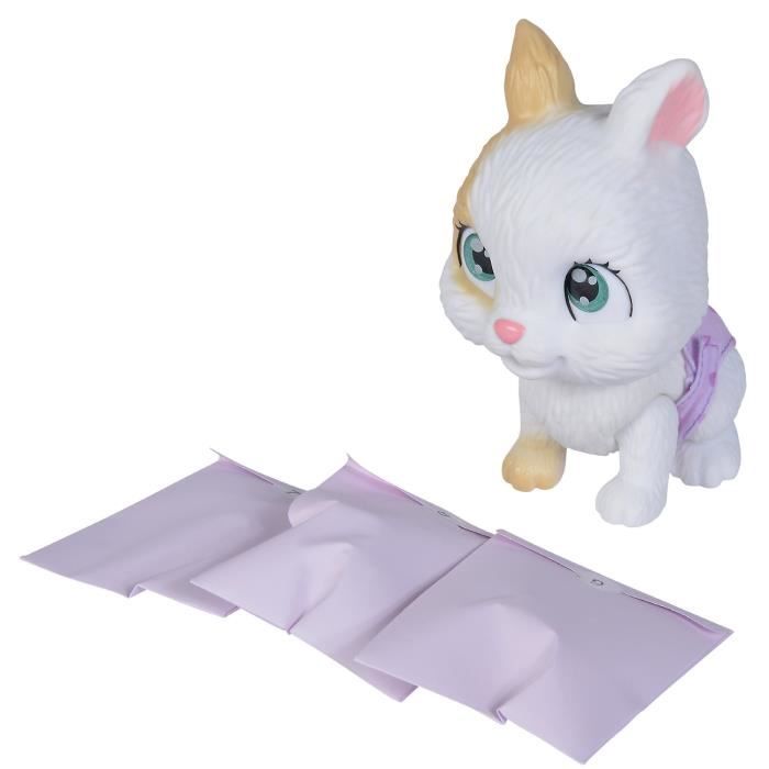 Smoby - Pamper Petz - Rabbit to adopt - 4 accessories - Articulated - Wood and pee - Adoption certificate - From 3 years old