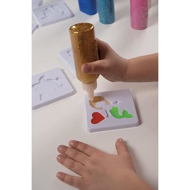 Simba - Aqua Gelz - Creative kit for children - Creation of 3D figurines - Colossal set - Gel tubes - From 8 years old