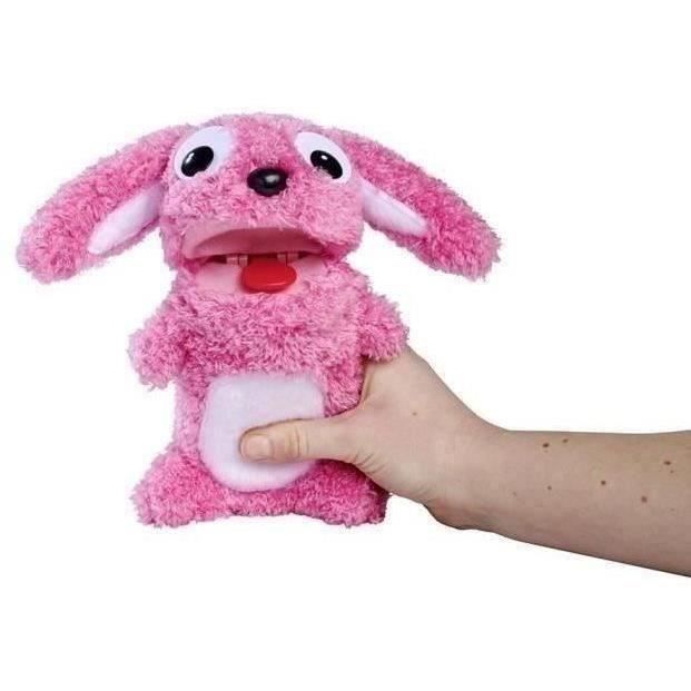 Smoby - Screamerz - Fun interactive plush toy - Rabbit - 27 cm - Noises when shaken or pressing the button