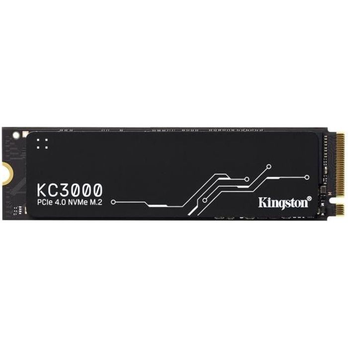 KINGSTON - Internal SSD - KC3000 - 2048GB - M.2 NVMe (SKC3000D/2048G)