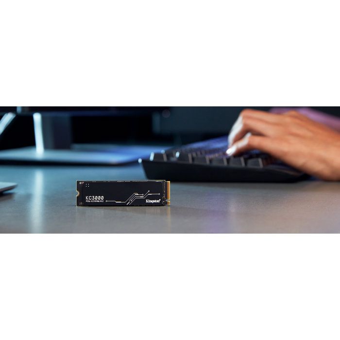 KINGSTON - Internal SSD - KC3000 - 1024GB - M.2 NVMe (SKC3000S/1024G)
