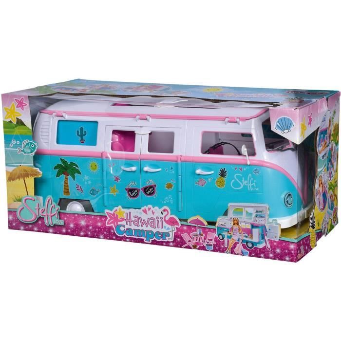 Model doll 29cm Steffi love and her motorhome that opens