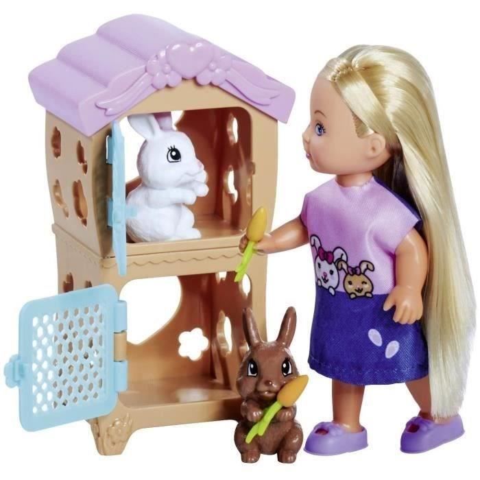 SIMBA - Steffi Love - Rabbit Family + Evi love - Fashion doll