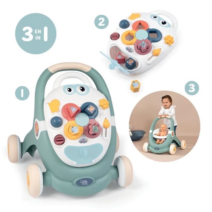 Smoby - Little Smoby - Trotty 3 in 1