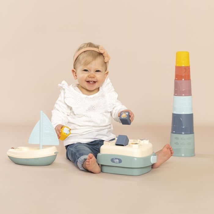 Little Smoby - Awakening and bath box - 3 awakening games - From 12 months - Made in France