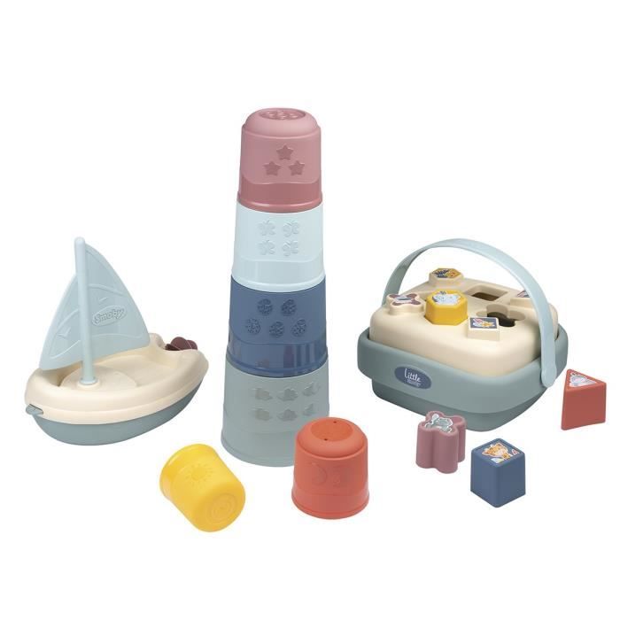 Little Smoby - Awakening and bath box - 3 awakening games - From 12 months - Made in France