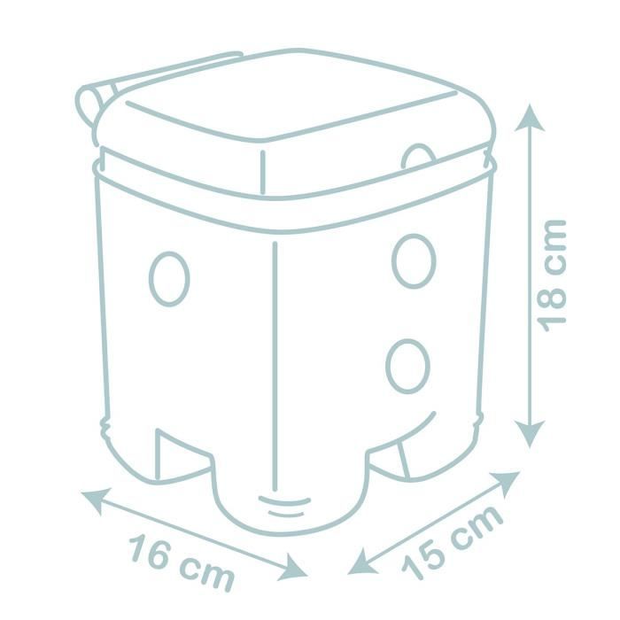 Little Smoby - Badaboum awakening cube - Creation of funny animals - Made in France