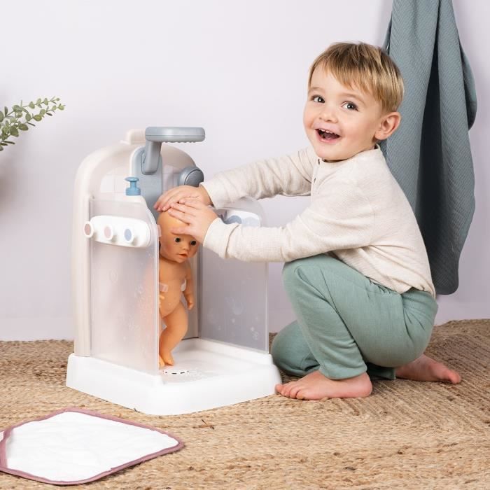 Baby Nurse - Shower - Bath cape + foam pusher - Removable and functional shower head - For babies up to 40 cm