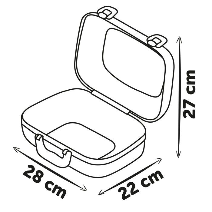 SMOBY - Doctor's Case - Ages 3 and up - Portable - Includes many accessories: thermometer, scissors, bandages, syringe
